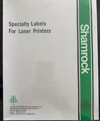Shamrock Specialty Labels For Microscope Slides • $25