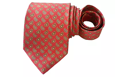 Stefano Ricci Men's Tie Red/geometric Width: 4  Length: 58  • $19.98