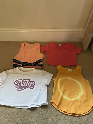 River Island Zara Nike Girls Clothes Bundle Size 7 -10 Years 6 Items • £9