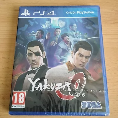 YAKUZA ZERO 0 PS4 New Sealed UK PAL. PlayStation 4  Sega Ryu.  • £15