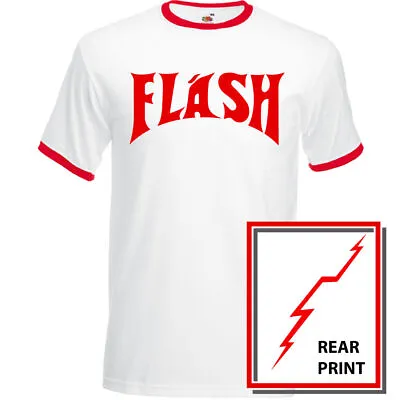 Flash Mens Fancy Dress T-Shirt Costume As Worn By Queen Freddie Mercury Gordon • £12.98