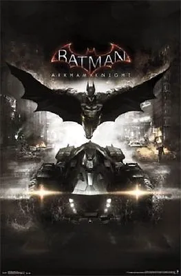 2015 Batman Arkham Knight Video Game Cover Poster 22x34 Free Shipping • $12.99