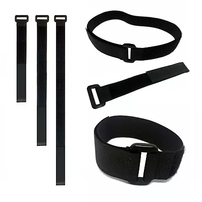 Strapping Cable Ties With Buckle Velcro® Brand Band 24xPACK MIX - 28/22/6 Inch • £15.49