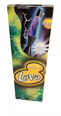 LAVA Lightning Storm  16.5  Plasma Lamp #9900 - Black Base - NEW IN OPEN BOX • $119.49