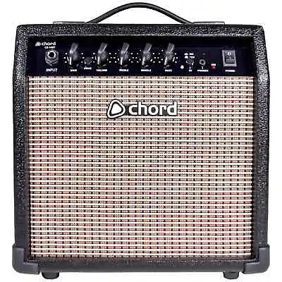 Chord CG-10BT 10W Guitar Amplifier With Bluetooth Classic Combo EQ Headphones • £65