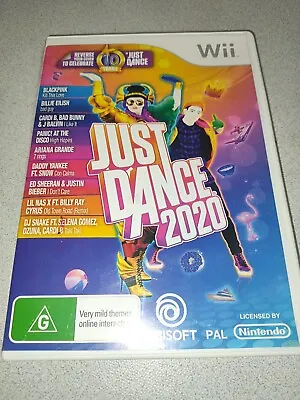 $79.99 • Buy Nintendo Wii Game: ‘Just Dance 2020’. GC. Tested. Manual, Free Tracked Post!