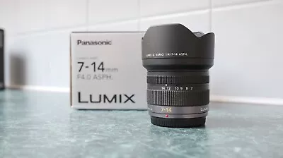Panasonic Lumix G Vario 7-14mm F/4 ASPH. Lens M43/Micro Four Thirds/MFT Used • £290