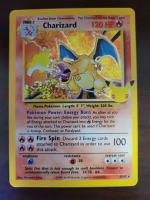 $95 • Buy Pokémon TCG Charizard Celebrations: Classic Collection 4/102 Holo Holo Rare