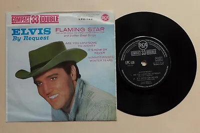 Elvis Presley Flaming Star Elvis By Request 1961 Spanish Compact 33 Ep Spain • $47.29