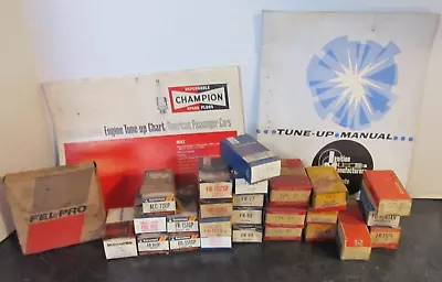 $76.79 • Buy 26 Boxes Vintage NOS Auto Parts Assortment/Champion/ P&D/ Federal Mogul / More