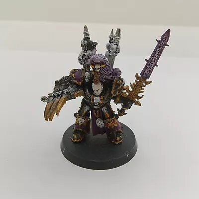 Warhammer 40k - Chaos ABADDON THE DESPOILER OOP Metal Painted • $40