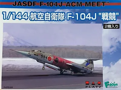 1/144 Fighter: Lockheed F-104J Starfighter [JASDF] 2in1 #PF12: PLATZ • $16.95