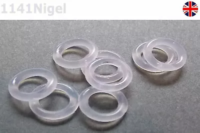 £1.99 • Buy 4mm - 40mm OD  1.5mm CS O Rings Seal Silicone VMQ Sealing O-rings Washers    UK