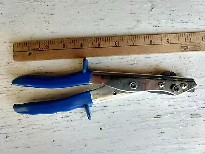$19 • Buy Sheet Metal Nibbler Nibbling Tool Heavy Duty Max 18 Gauge Steel Manual
