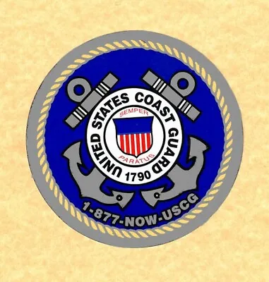 Recruiting Sticker CGR2 USCG Coast Guard Patch • $1.39