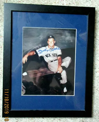 Mickey Mantle Autographed Signed 8x10 Gallo Photo New York Yankees  PSA/DNA Auth • $699.99