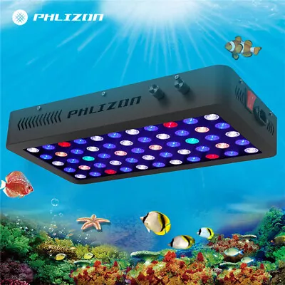 Aquarium Light 165W LED Coral Lamp Full Spectrum Dimmable For Reef Plants & Fish • $84.99