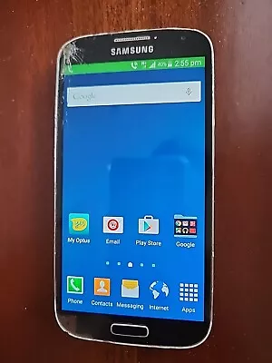 Samsung Galaxy S4 Android 5  Mobile Phone UNLOCK (CRACK BUT WORKS) • $155.55