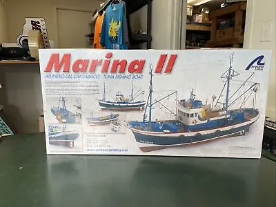 Artesania Latina MARINA II - Wooden Tuna Fishing Boat - Model Kit - Scale 1:50 • $199.99
