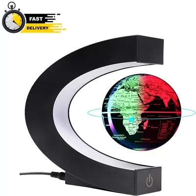 Magnetic Floating And Levitating Globes 3 World Map With Led LightsCool Stuff • £36.70