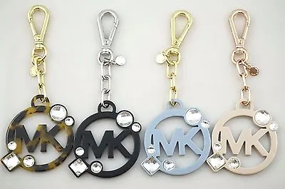 Michael Kors Sparkle Key Fob KeyChain Hang Tag Charm ~With Crystals~ • $28.88