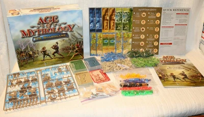 $19.95 • Buy AGE Of MYTHOLOGY The Board Game By Eagle Games - 2003 Edition, Pre-Owned, VG