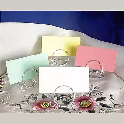 £2.66 • Buy Wedding Table Place Setting Name Cards For Holders Birthday Anniversary Blank