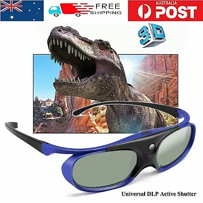 3D Glasses Active Shutter DLP Link Clip On Compatible With Optoma BenQ Acer Kit • $25.98