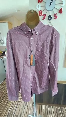 M&S Mens Oxford Weave Shirt Size Small Chest 35 -37  B N W T RRP £19.50. • £6.99