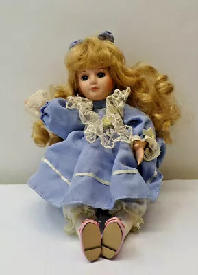 Vintage DanDee Musical Wind Up Porcelain Doll 10  • $8.99