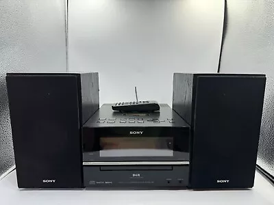 Sony CMT-BX70DBi Micro Bookshelf Stereo System CD Player With DAB Remote Include • £49.99