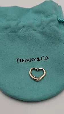 Tiffany & Co. Elsa Peretti Open Heart Pendant ONLY - 15mm • $79.95