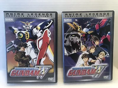 Tested Mobile Suit Gundam W Wing Complete Collection I & II DVDs Series Anime • $149.99