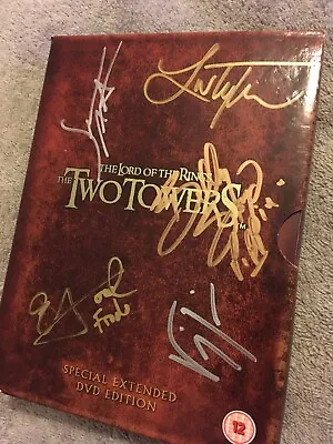 Viggo Mortensen  Liv Tyler Billy Boyd And Others Lord Of The Rings Signed Dvd • £79