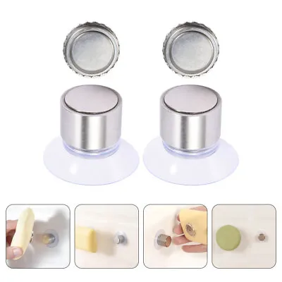 Creative Magnetic Soap Holders Bathroom Wall Hanging Soap Holders • £11.70