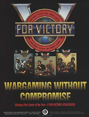 V For Victory Print Ad/Poster Art PC Big Box (B) • $14.99