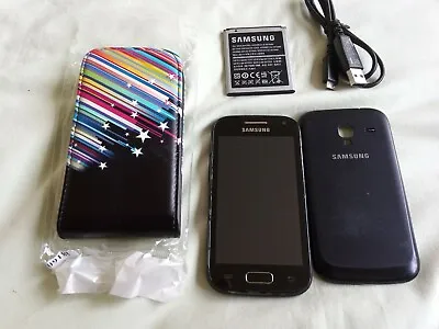 Samsung Galaxy Ace 2 GT-I8160 - 4GB - Onyx BlackGrade B (Unlocked) Smartphone • £23.99