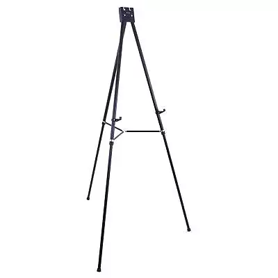 70  High Showroom XL Aluminum Display Easel Holds 45lb Black Presentation Stand • $59.99