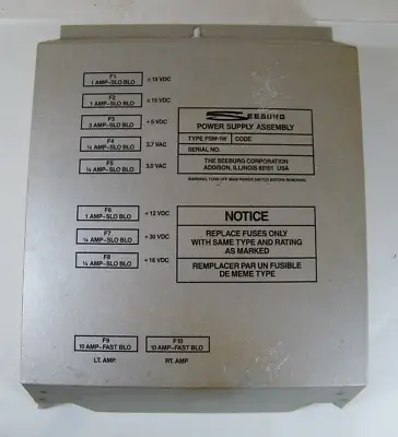 Seeburg Power Supply Assembly Wall Box Cover Only Psm-1w • $62.30