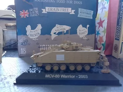 Painted Plastic Toy Soldiers 1/72 + British Warrior Tank 1 Modern • £2.20