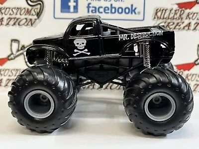 Monster TRUCK CUSTOM  MONSTER TRUCK Spin Master Mr Destruction Stunt Truck • $45.99