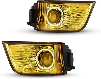 For 2003-2005 Toyota 4Runner Yellow Lens Fog Lights Projector Bumper Lamps Pair • $44.99