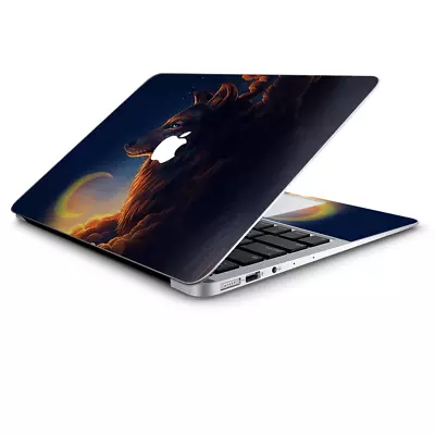 Skin Wrap For Macbook Air 11 Inch  Wolf Clouds Moon Sky • $14.98