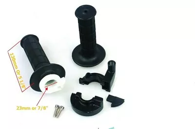 Twist Handle Bar Throttle Set For Honda XR200R XR100 XR70R (For Handel Bar 7/8 ) • $9.99