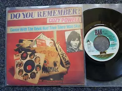 7  Single Vinyl Cozy Powell - Dance With The Devil/ And Then There Was Skin • £23.99