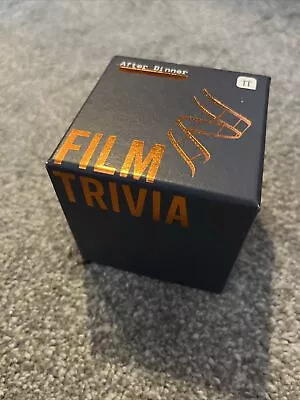 After Dinner Film Trivia Boxed Complete Quiz Game • £2.99