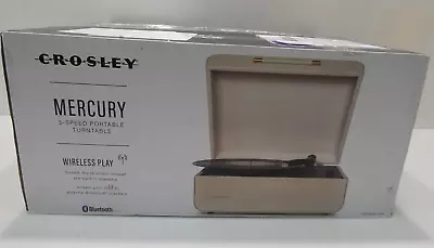 Crosley CR6255A-CC Mercury Vintage 3-Speed Bluetooth In/Out Turntable With Built • $179.99