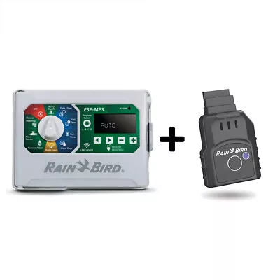 Rain Bird ESP-ME3 4 Station Modular Controller + LNK WIFI Module V2.0 • $494.88