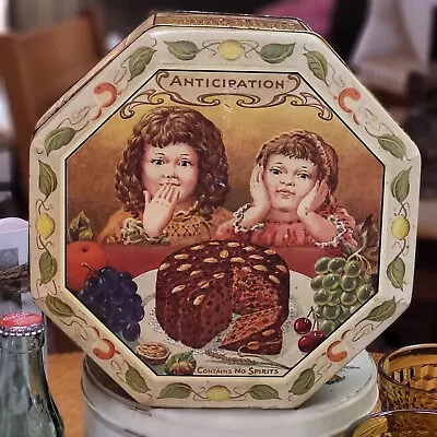 $19.25 • Buy Vintage Hexagon Vintage Cake Tin: Mommy’s Rich Fruity Cake