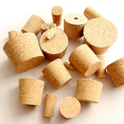 £4.59 • Buy Homebrew Cork Bungs For Home Made Wine Or Beer Fit Demijohn Bottle All Sizes